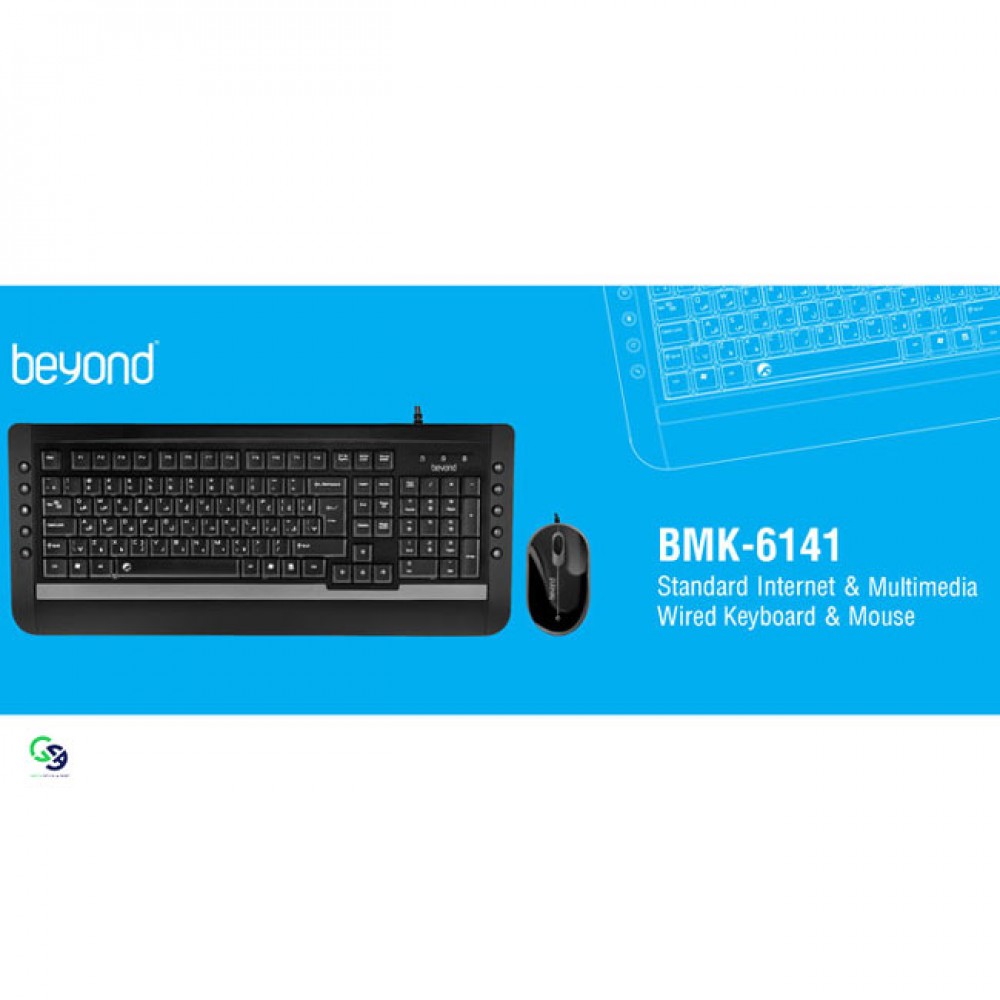 کیبورد وماوس باسیم بیاند مدل BMK-6141 