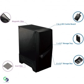 کیس ام اس آی گیمینگ -MSI FORGE 100R