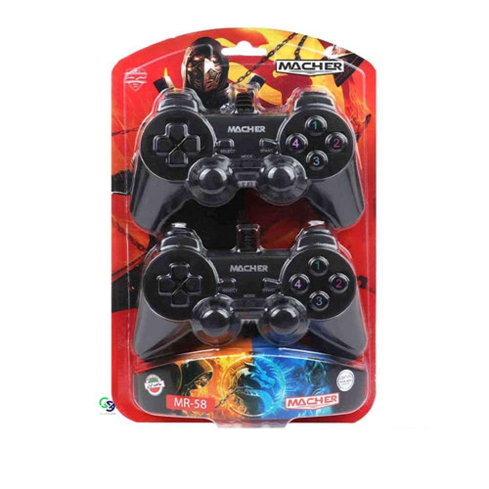 دسته بازی دوبل شوک‌دار مچر مدل MR-58