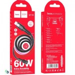 کابل تایپ سی به تایپ سی هوکو U110 مدل 1.2 متر